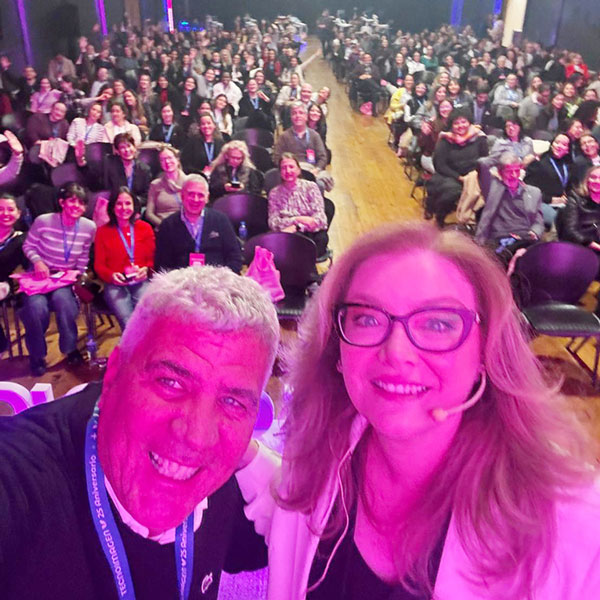 Dr. Dario Schejtman y Dra. Karina Pesce en el CLIM 2025