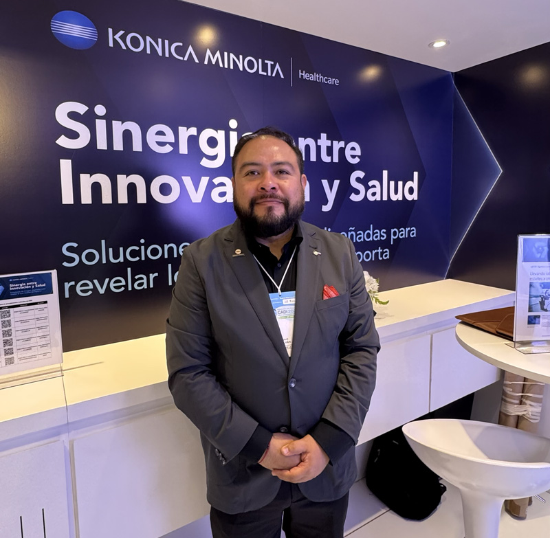 David Galván de Konica Minolta
