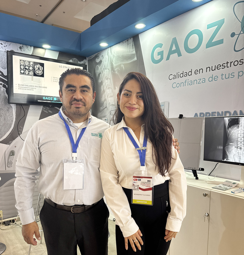 Stand de Gaoz Biomedica en el CIIS 2025 en Guadalajara