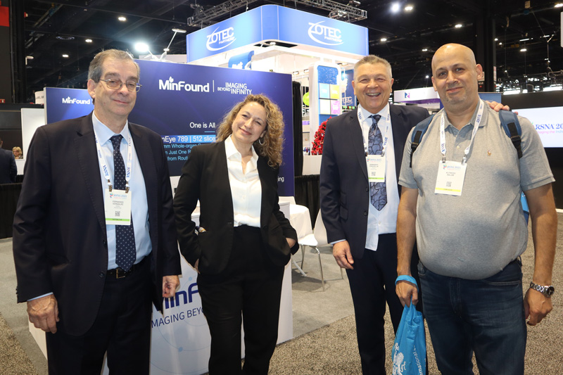 Ing. Fernando González, Rosana Pavic, Armando Crovella y Dr. Alfredo Salum