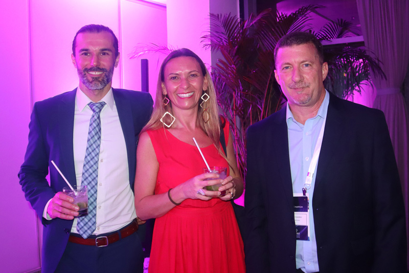 Bastien Perez, Francesca Raimondi y Leandro Colombini