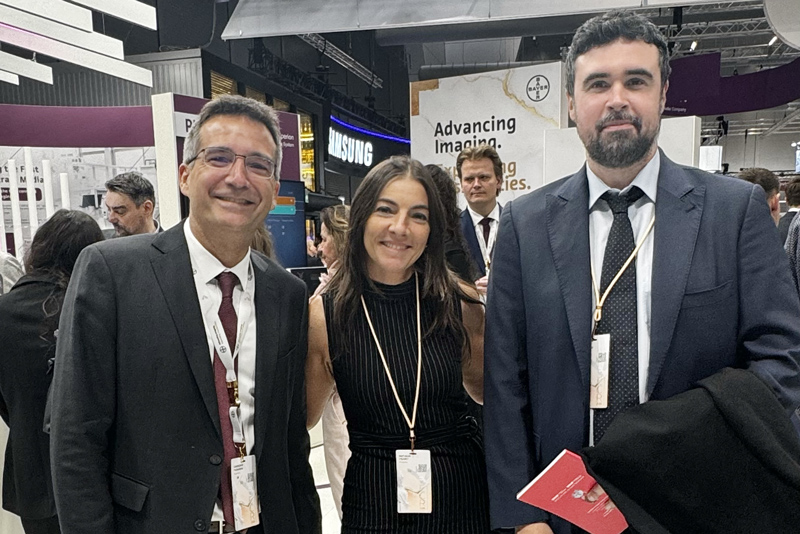 Lisandro Paganini, Lic. Carolina Huart y Carlos Carnelli