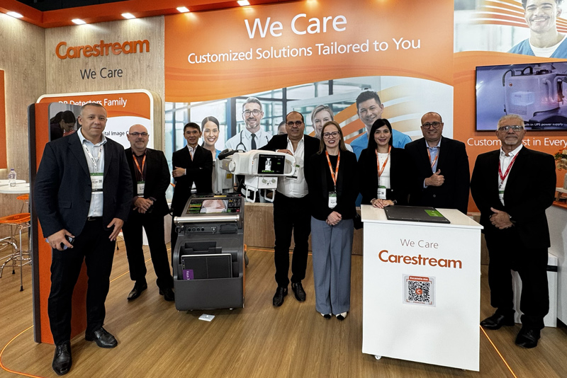 Staff de Carestream en Hospitalar 2026