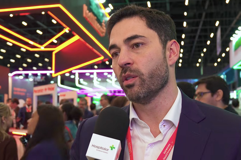 Rodrigo Lorenzo de Siemens Healthineers en Hospitalar 2026