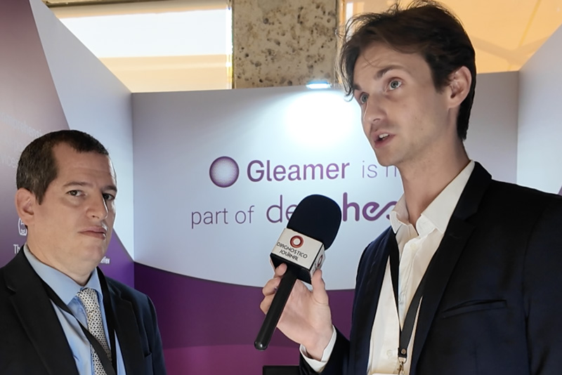 Ezequiel Domb con Víctor Walter de Gleamer