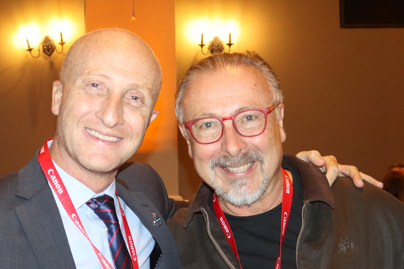 Dr. Jorge Ahualli de FAARDIT y Dr. Gabriel Dib de Colombia