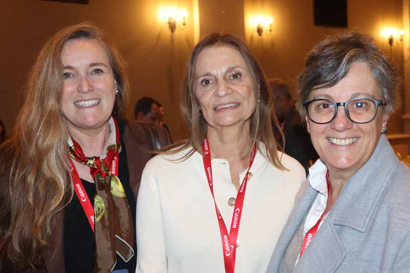 Dra. Patricia Nally, Dra. Raquel Butiero y Dra. María Elena Castrillón
