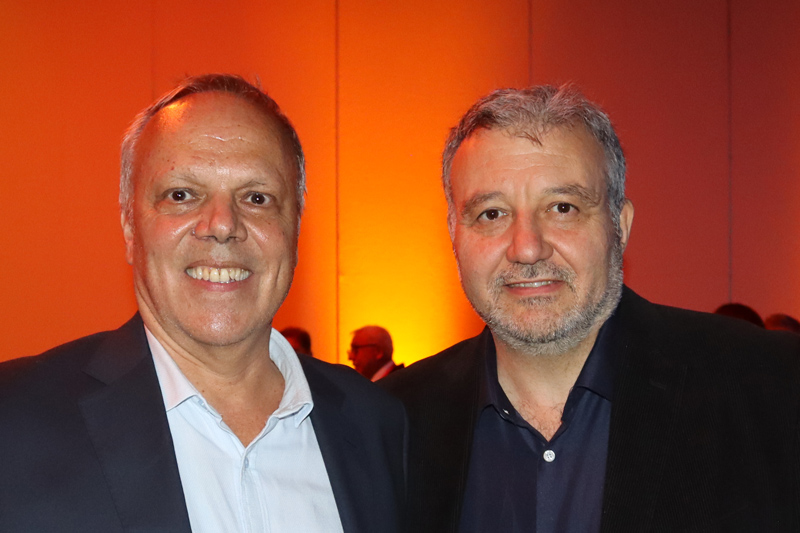 Dr. Bertona y Marcelo Luraschi de Lab. Bacon